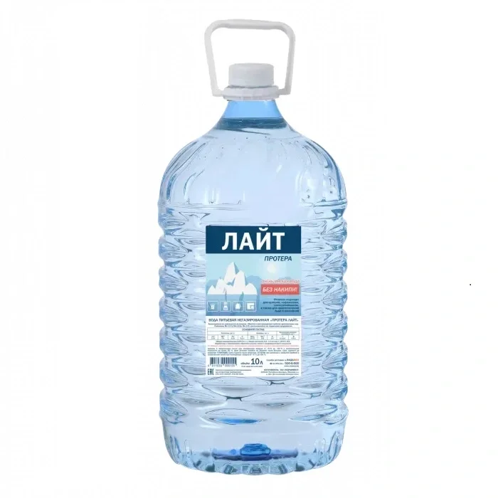 Вода питьевая негазированная "Протера лайт" объем 10 л