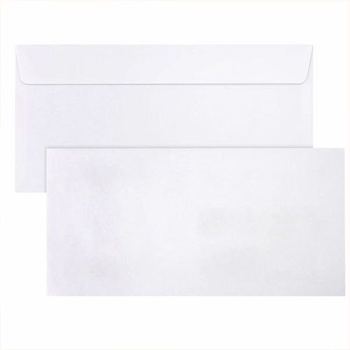 Конверты BRAUBERG Е65 110 х 220 мм отрывная лента, 80 г/м2, 25 шт