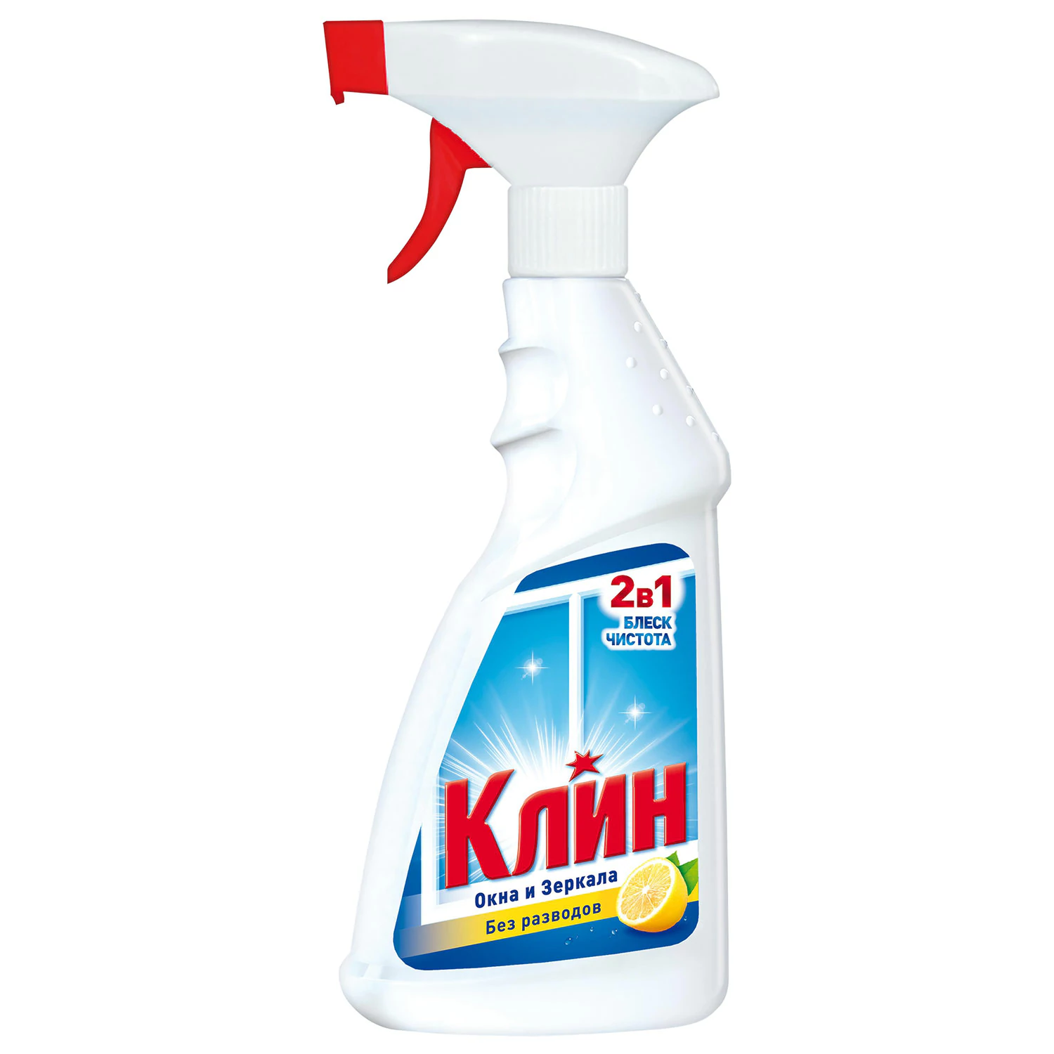 Средство для мытья окон Клин (Clin) Лимон 500 мл