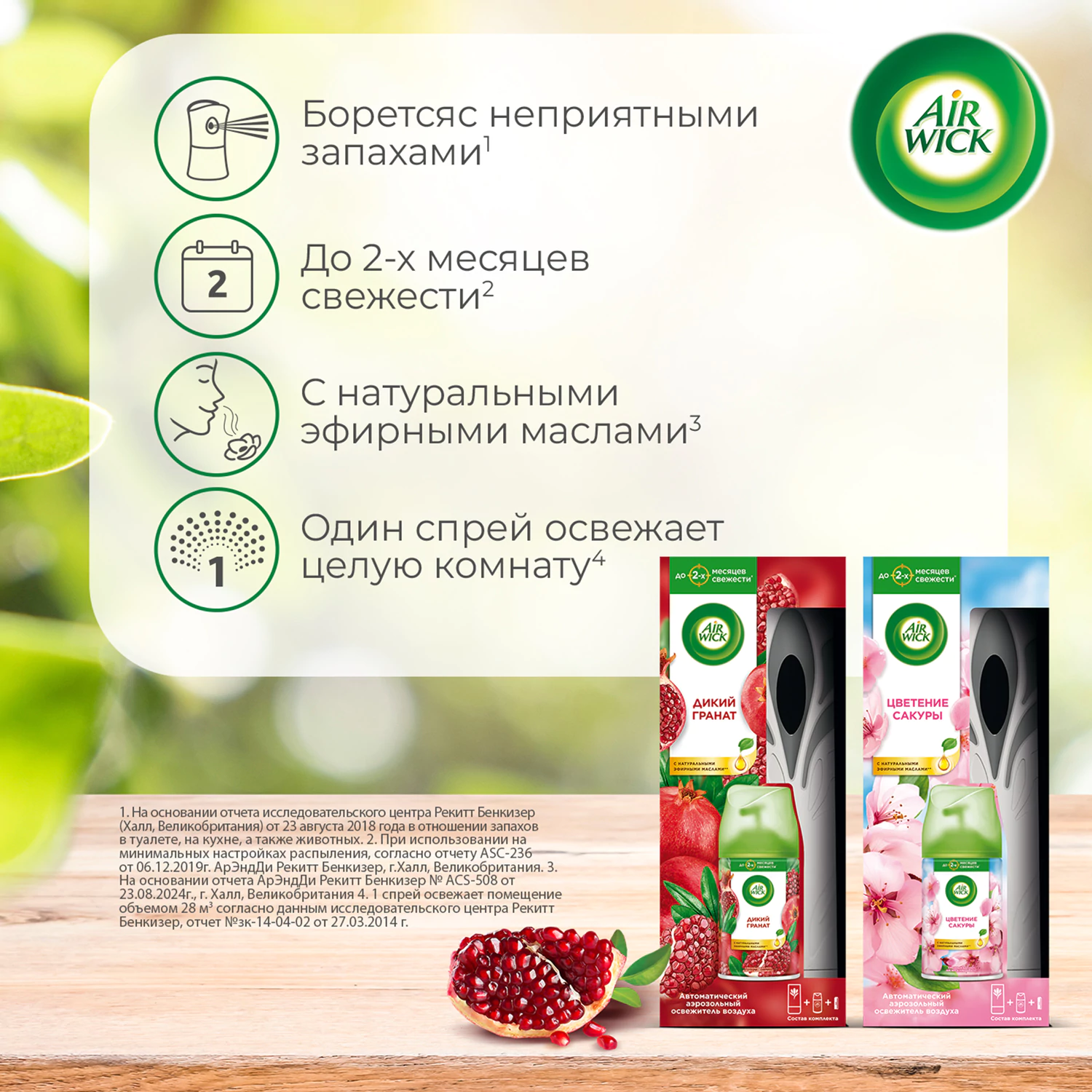 Автоматический освежитель воздуха Air Wick Нежность шелка и лилии 250 мл