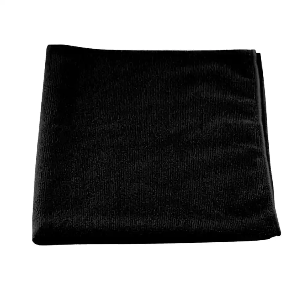 Салфетка из микрофибры 29 х 29 см, 200 гр/м2, черная