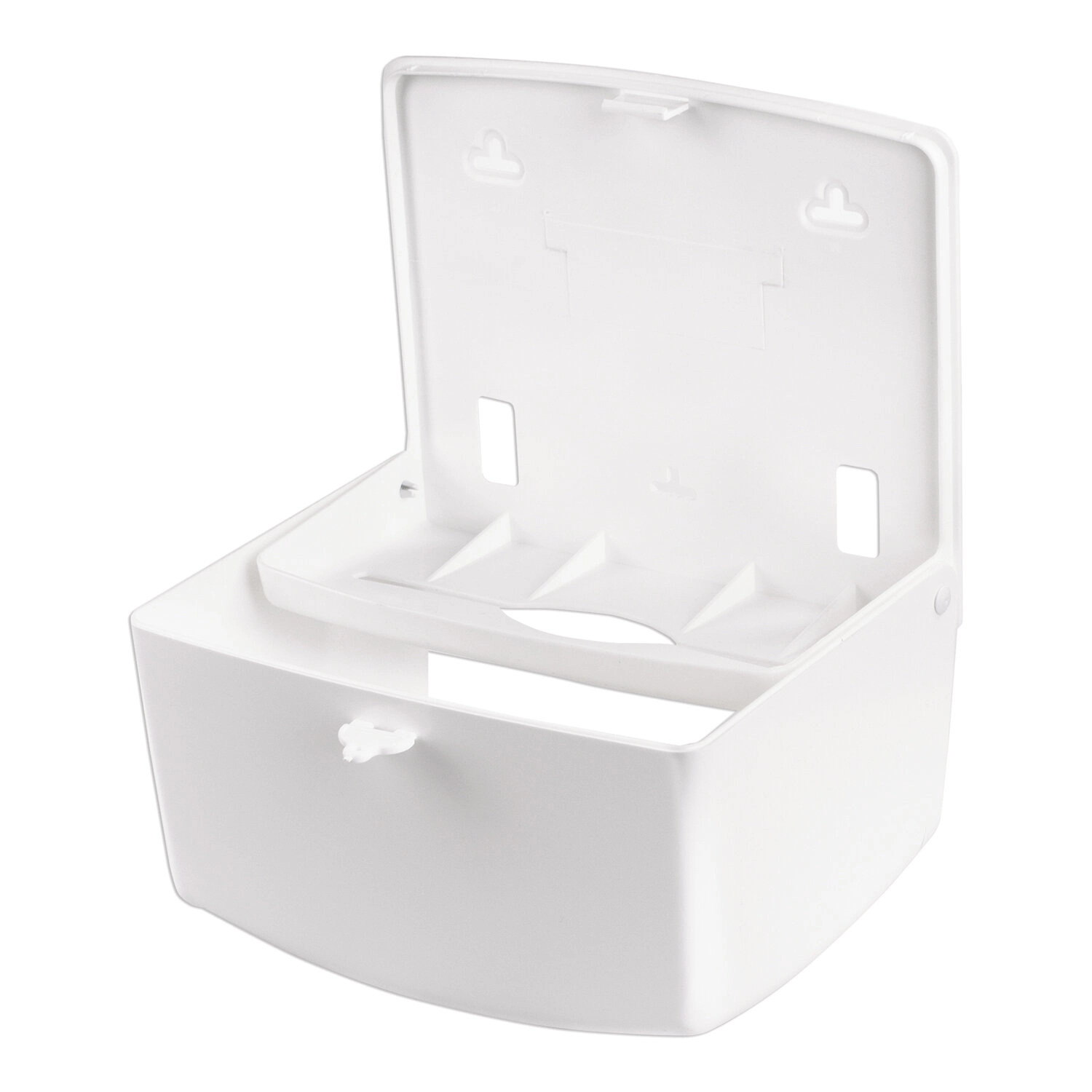 Диспенсер для полотенец LAIMA PROFESSIONAL ORIGINAL (Система H3), V-сложения, белый, ABS