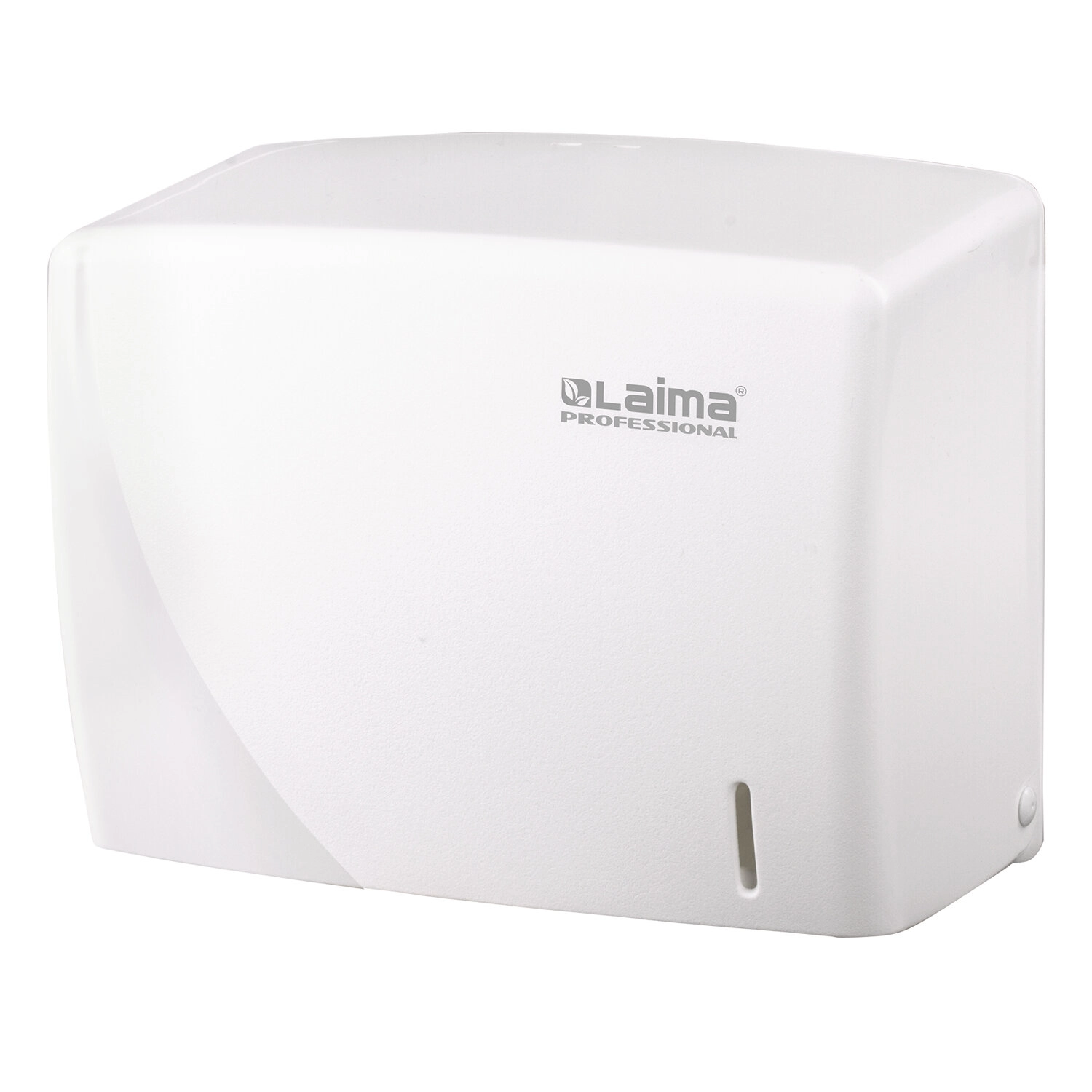 Диспенсер для полотенец LAIMA PROFESSIONAL ORIGINAL (Система H3), V-сложения, белый, ABS